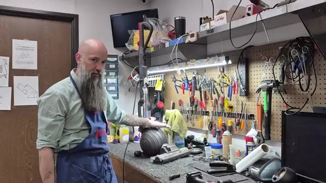 Remove the canister from the machine.
