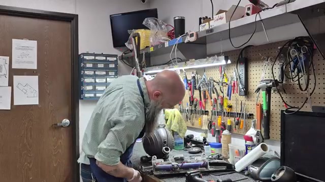 Check the inlet tube where it curves - popsicle sticks commonly get stuck here.