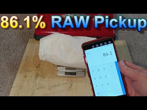 86.1% raw pickup