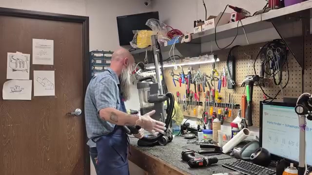 Plug in your vacuum and turn it on.