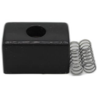 Reconditioned Dust Cover Latch Black Part Number B224-2714 for Riccar and Simplicity Models R100, R200, R300, R300C, R500, R600, R700, R800, R800C, 4-5AE,VIBPBP.2, VIBCBP.1
