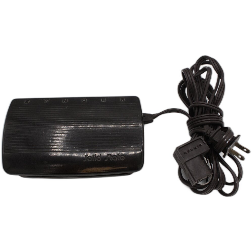 Reconditioned Singer Sewing Machine Solid State Motor Controller Foot Pedal CR 508 five prong 5 prong