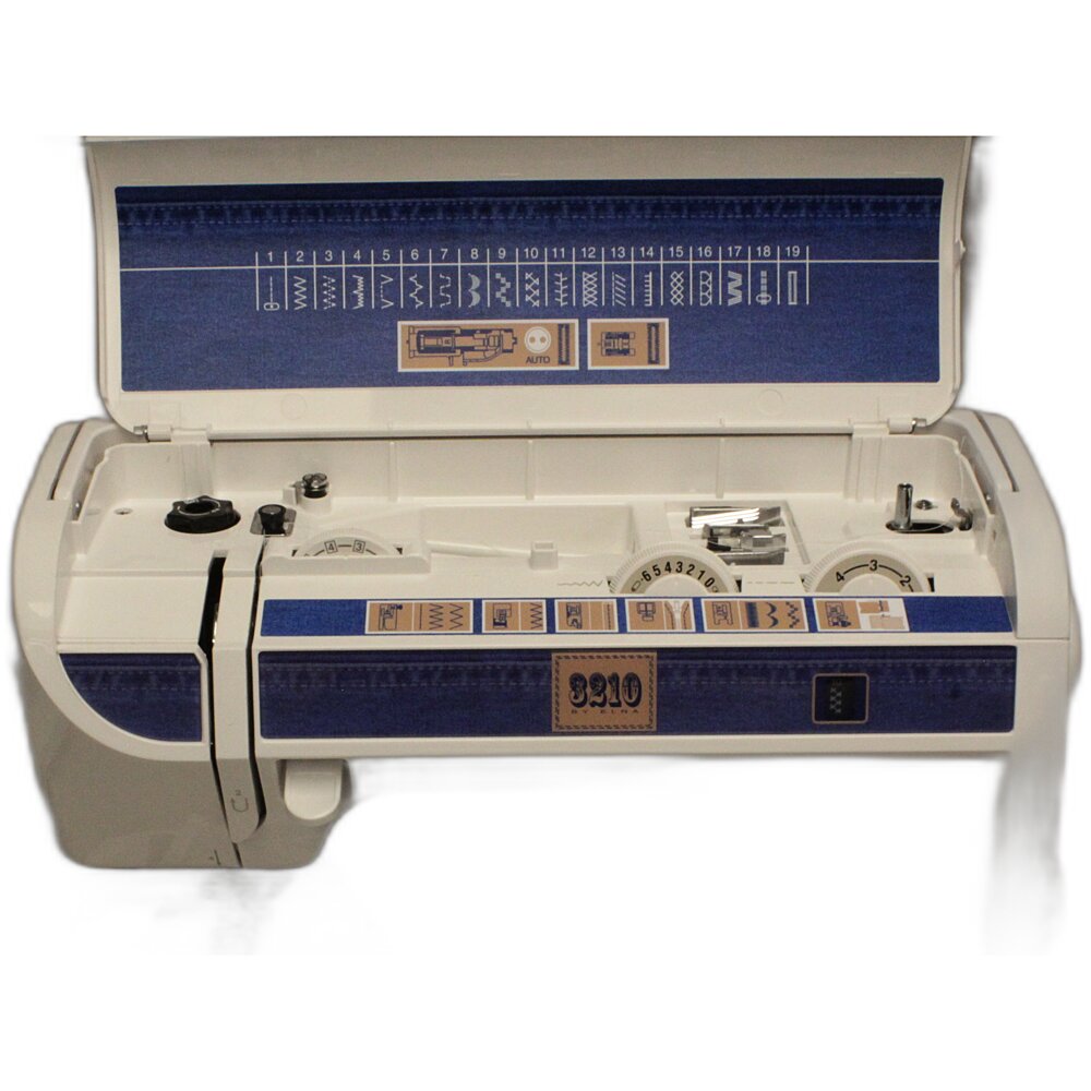 Elna 3210 denim Jeans Mechanical Sewing Machine - Image 3