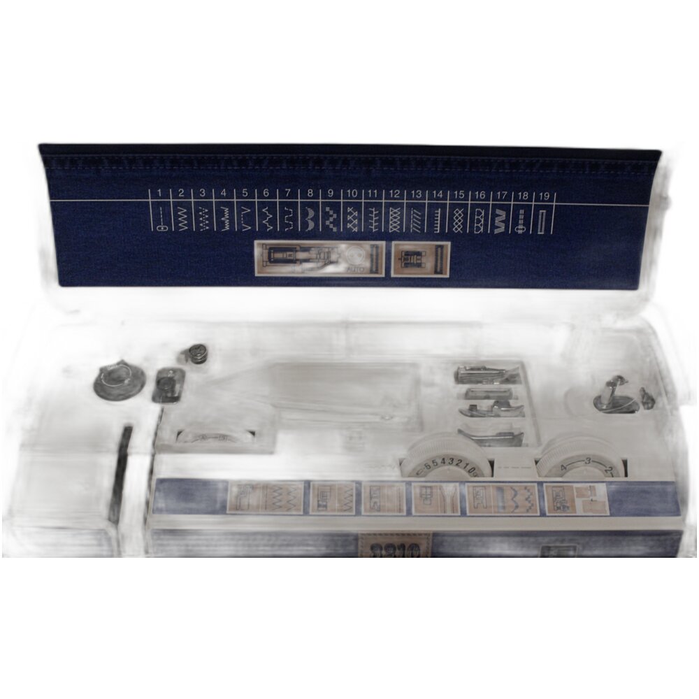 Elna 3210 denim Jeans Mechanical Sewing Machine - Image 5