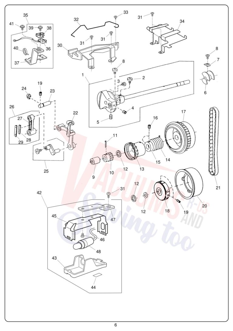 Janome 10001 schematic page 10 preview