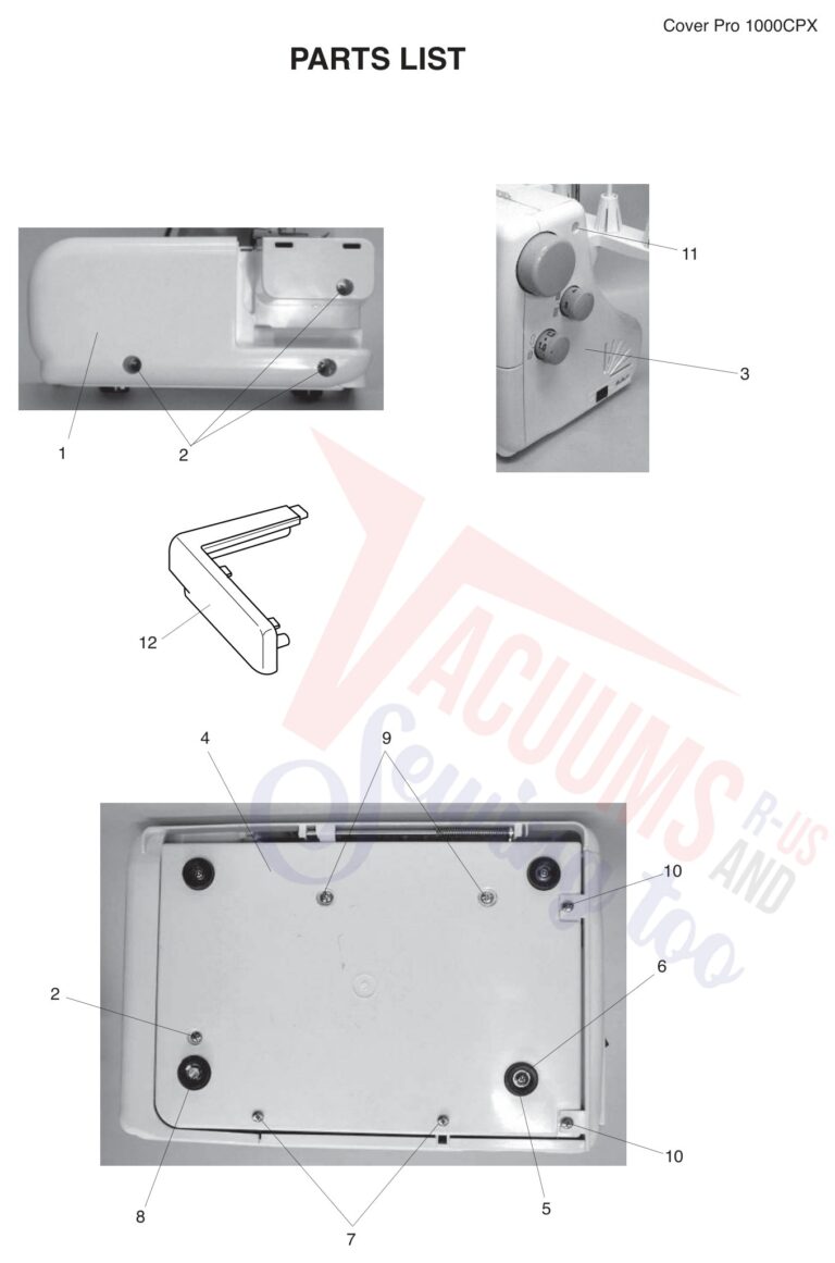 Janome 1000CPX V2 schematic page 2 preview