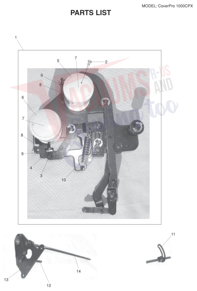 Janome 1000CPX V3 schematic page 6 preview
