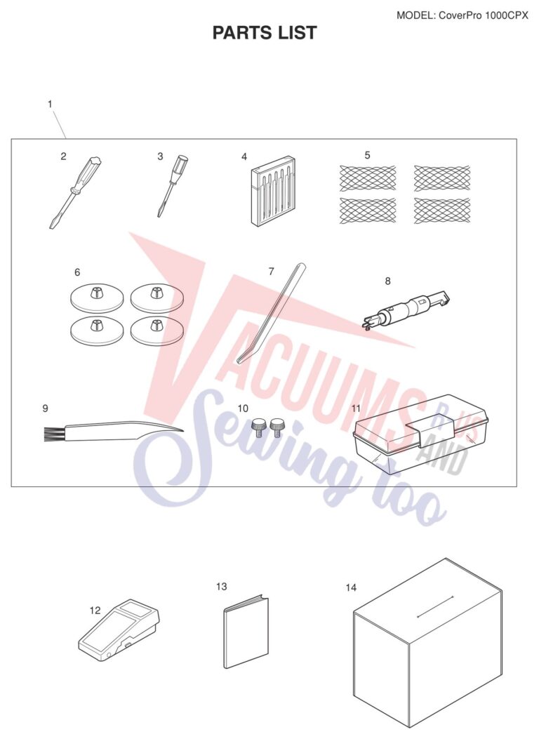 Janome 1000CPX V3 schematic page 9 preview