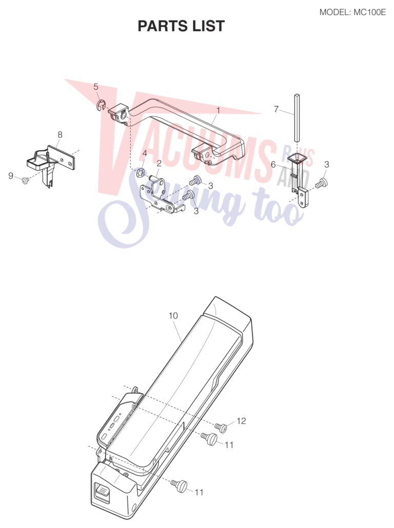 Janome 100E schematic page 8 preview