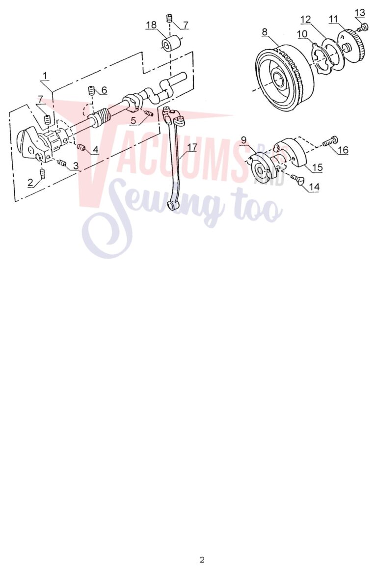 Janome 108 schematic page 2 preview