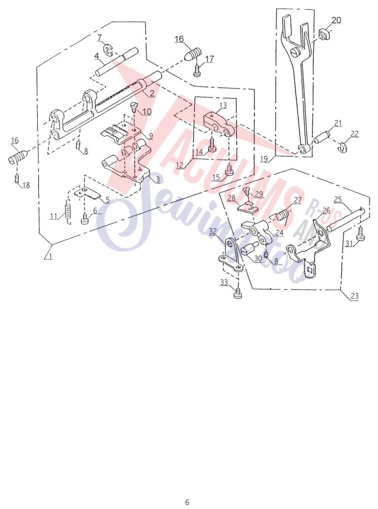 Janome 110 schematic page 6 preview