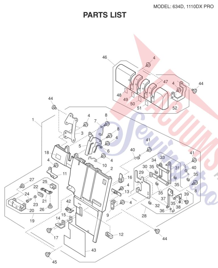 Janome 1110DXP V2 schematic page 1 preview