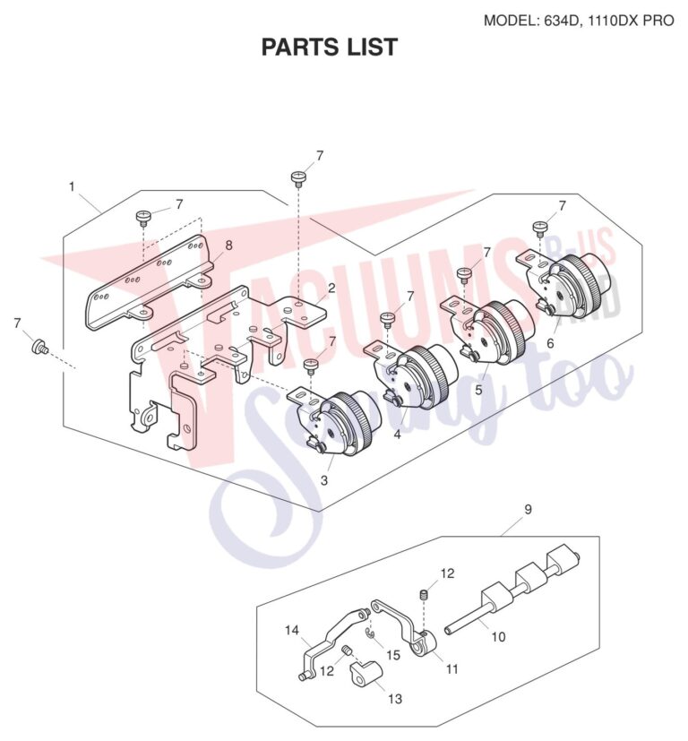 Janome 1110DXP V2 schematic page 5 preview