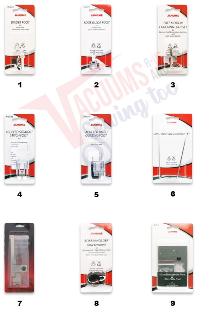 Janome 12000 exploded schematic diagram (page 10)