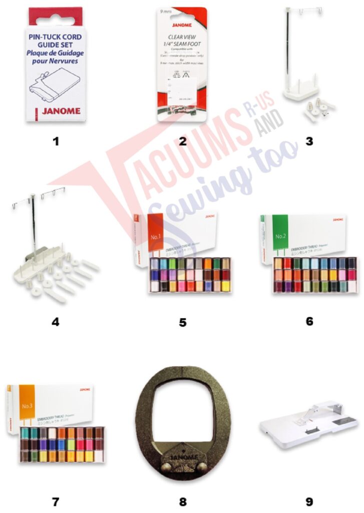 Janome 12000 exploded schematic diagram (page 11)