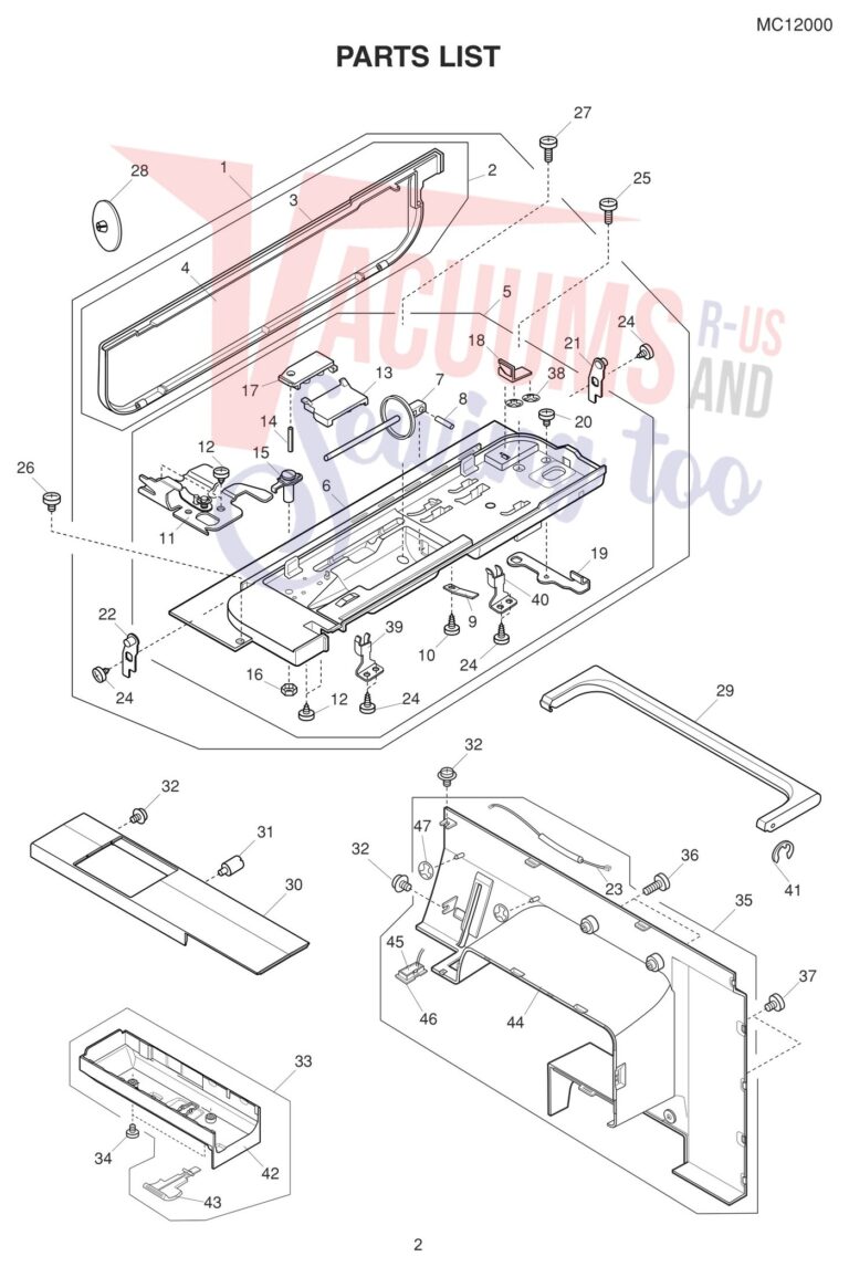 Janome 12000 schematic page 12 preview