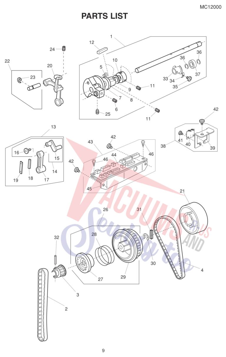 Janome 12000 schematic page 20 preview