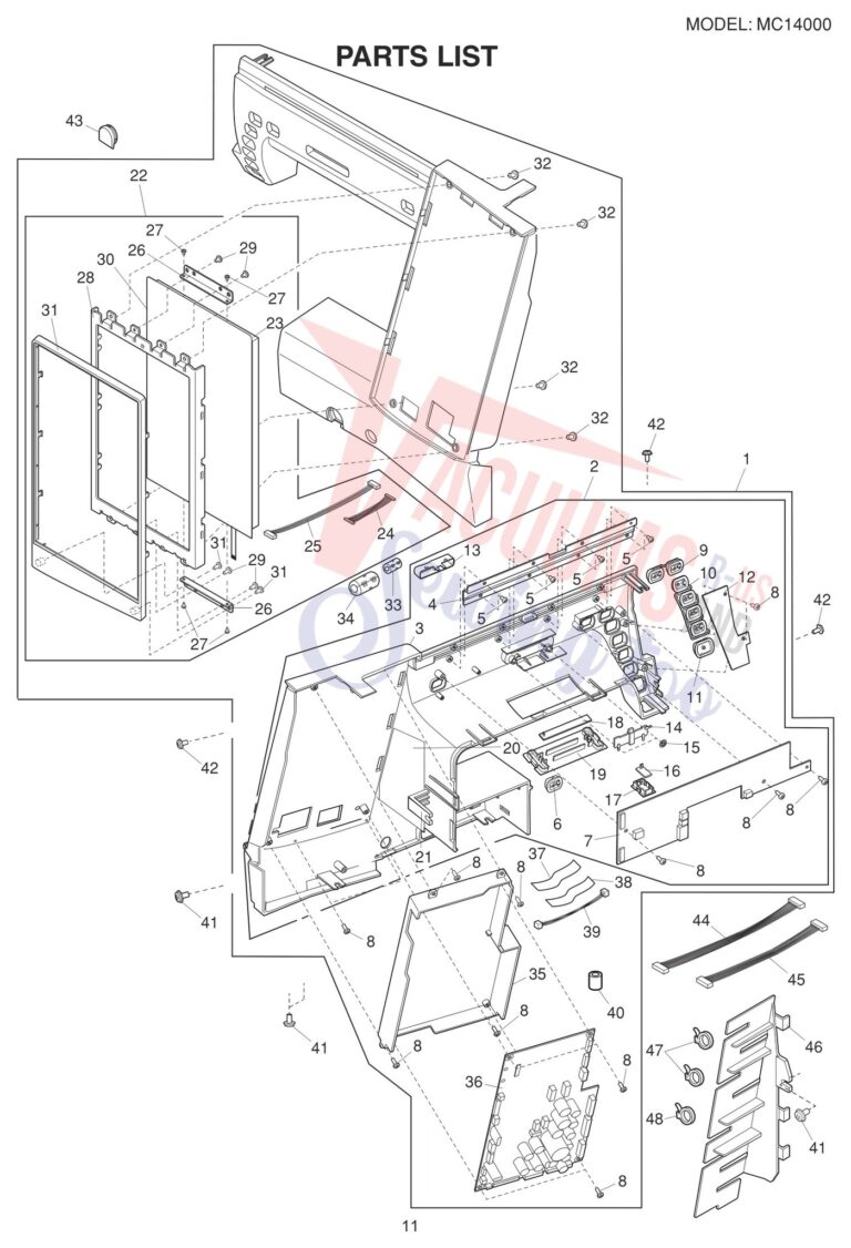 Janome 14000 schematic page 3 preview