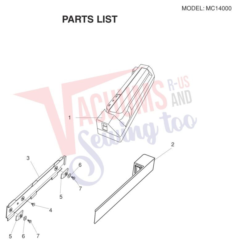Janome 14000 schematic page 6 preview