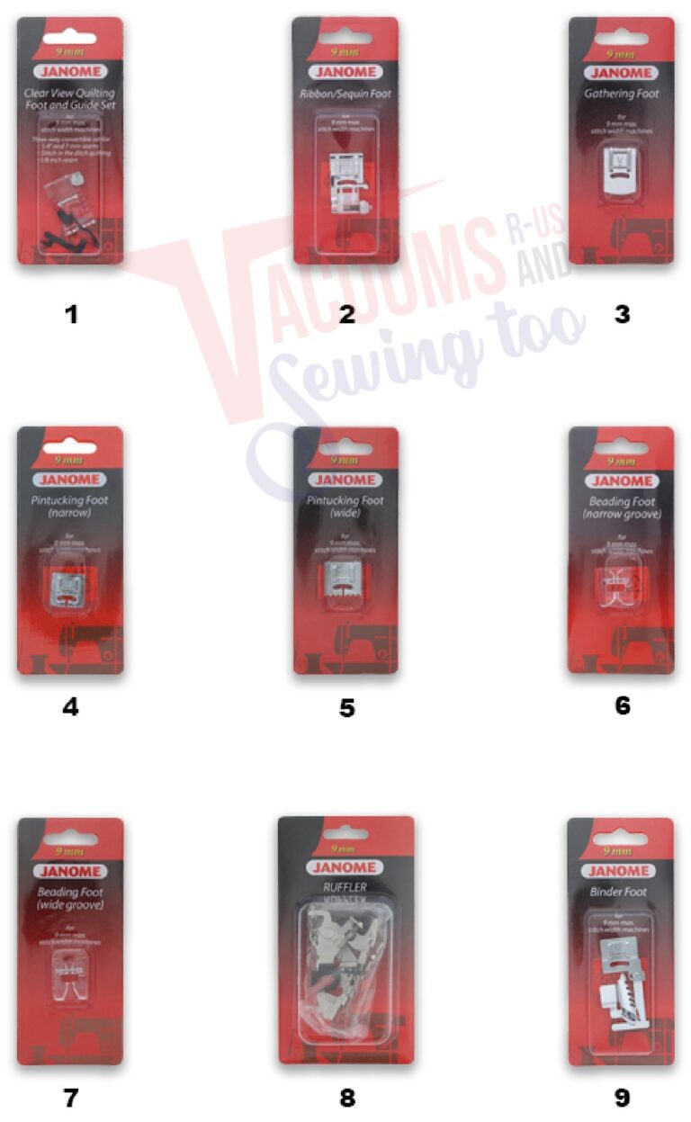 Janome 15000 schematic page 9 preview