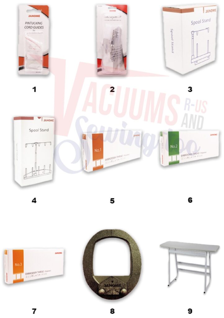 Janome 15000 exploded schematic diagram (page 11)