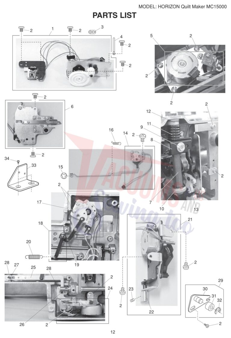 Janome 15000 V3 schematic page 4 preview