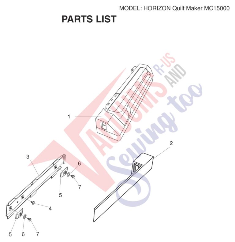 Janome 15000 V3 schematic page 6 preview