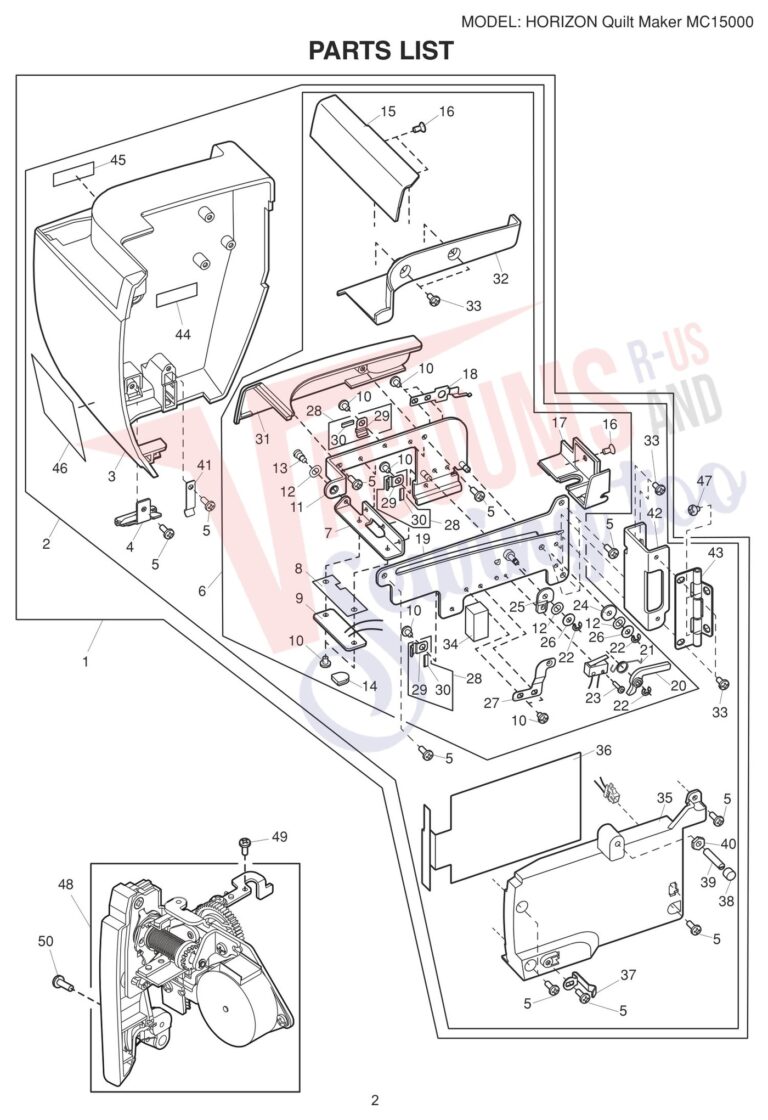Janome 15000 V3 schematic page 12 preview