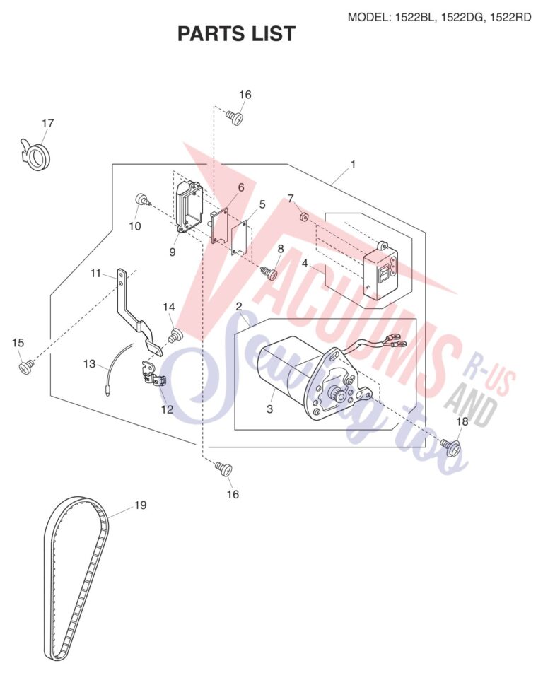 Janome 1522-RD schematic page 8 preview