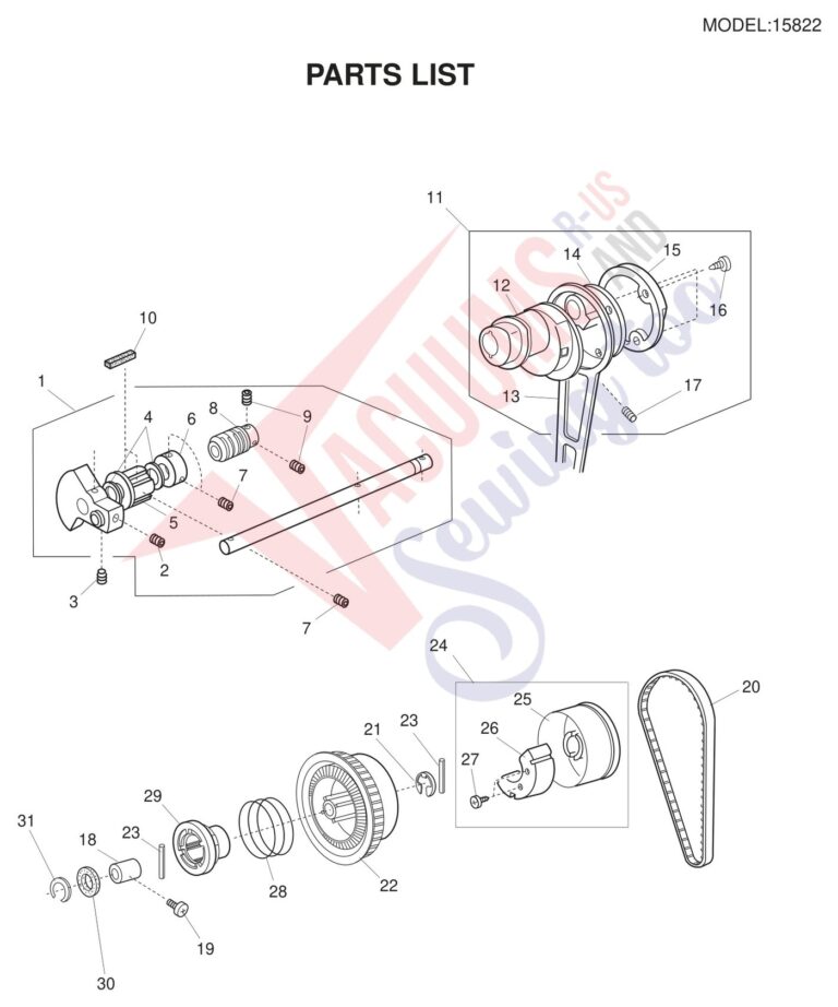 Janome 15822 schematic page 4 preview