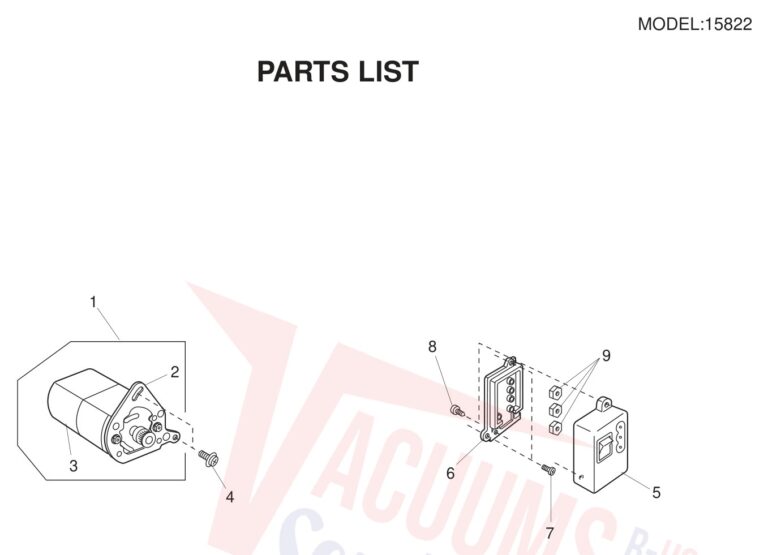 Janome 15822 schematic page 8 preview