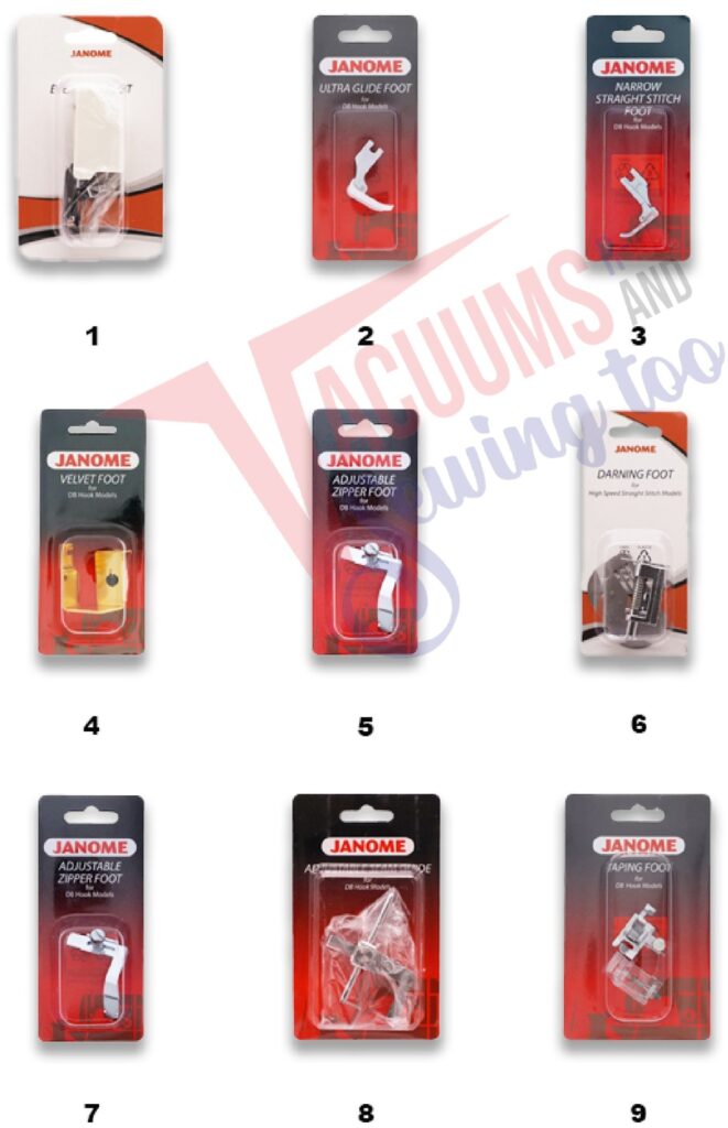 Janome 1600P-QC exploded schematic diagram (page 4)