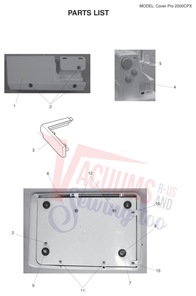 Janome 2000CPX V2 schematic page 2 preview