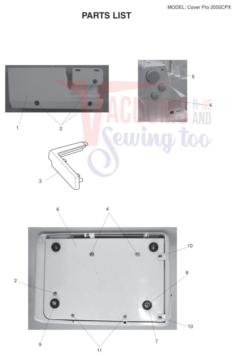 Janome 2000CPX V3 schematic page 2 preview