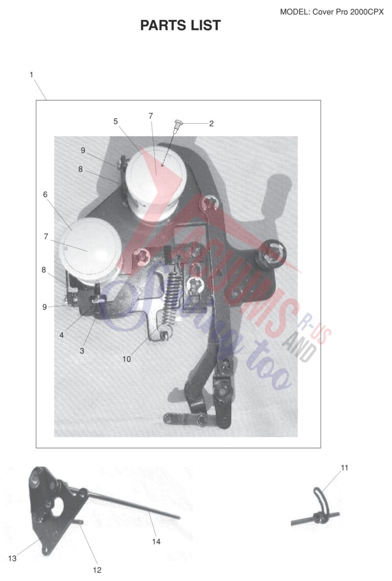 Janome 2000CPX V3 schematic page 6 preview