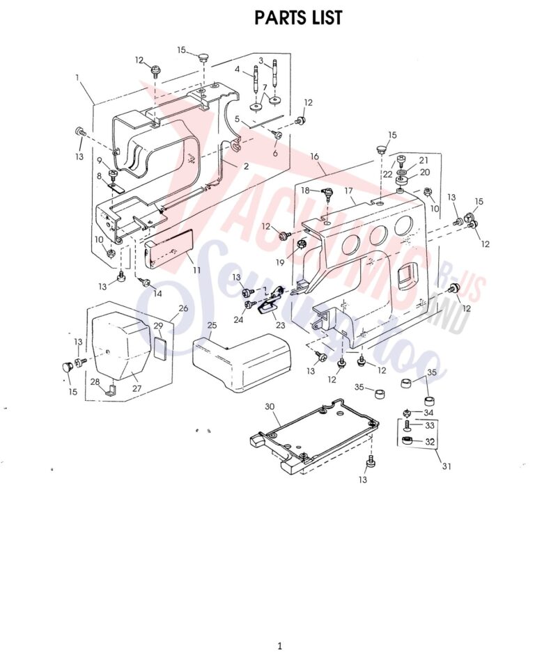 Bissell 2003 schematic page 1 preview