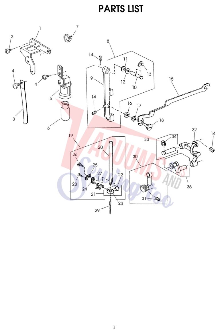 Bissell 2003 schematic page 3 preview
