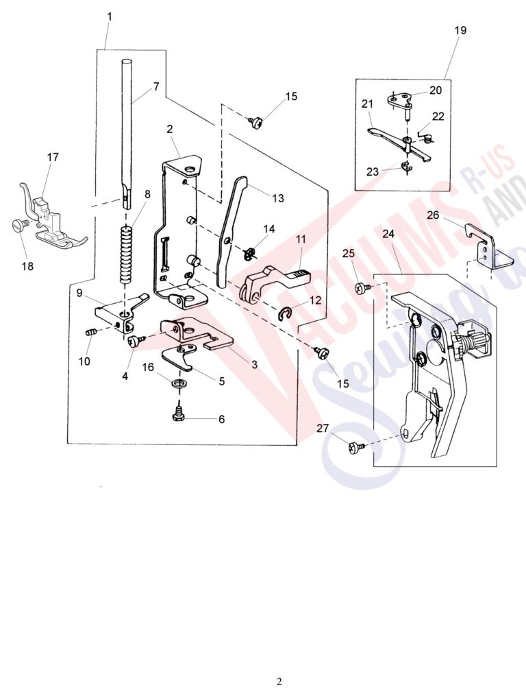 Janome 2018S schematic page 2 preview