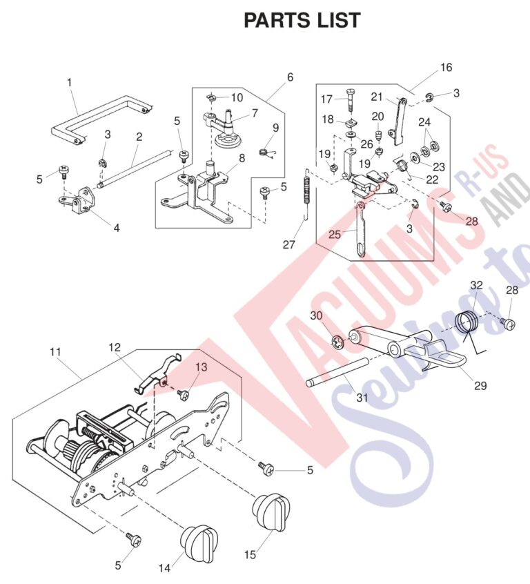 Janome 2039SN schematic page 5 preview
