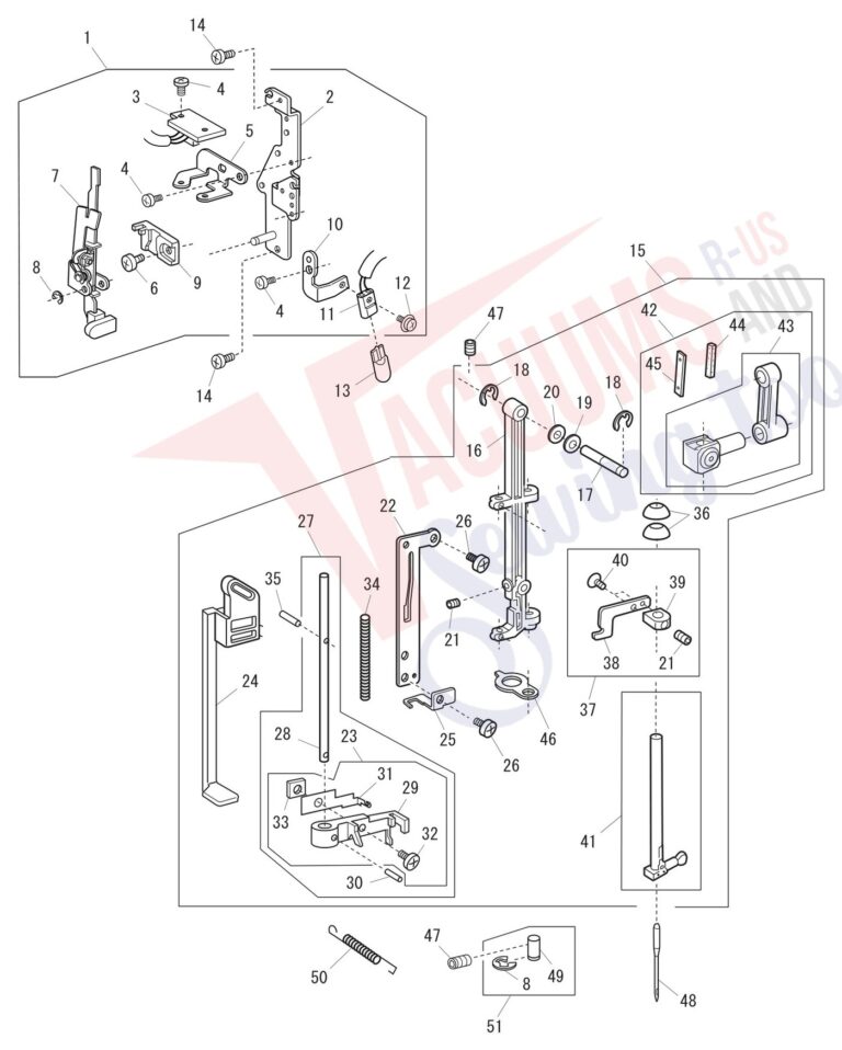 Janome 2040 schematic page 2 preview