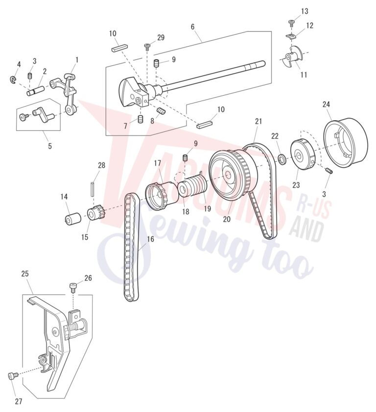 Janome 2040 schematic page 4 preview