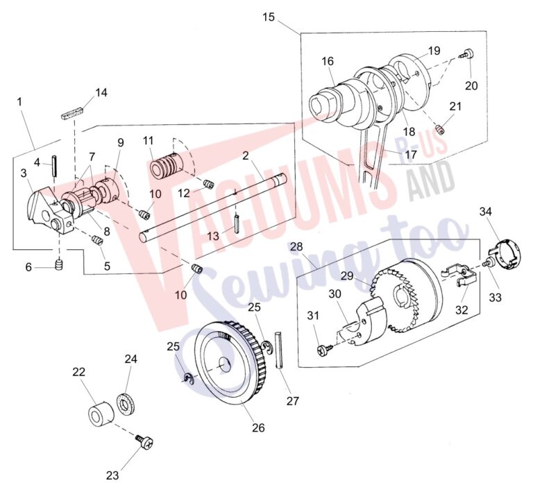 Janome 2041SX schematic page 4 preview