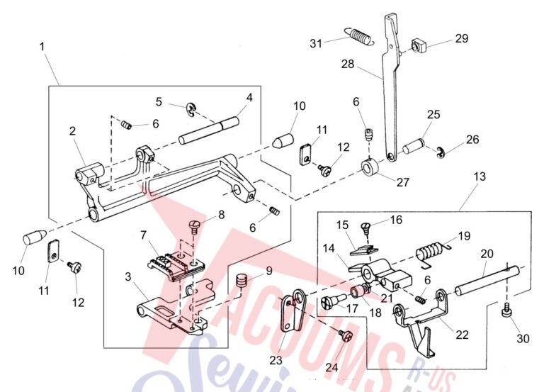 Janome 2041SX schematic page 7 preview