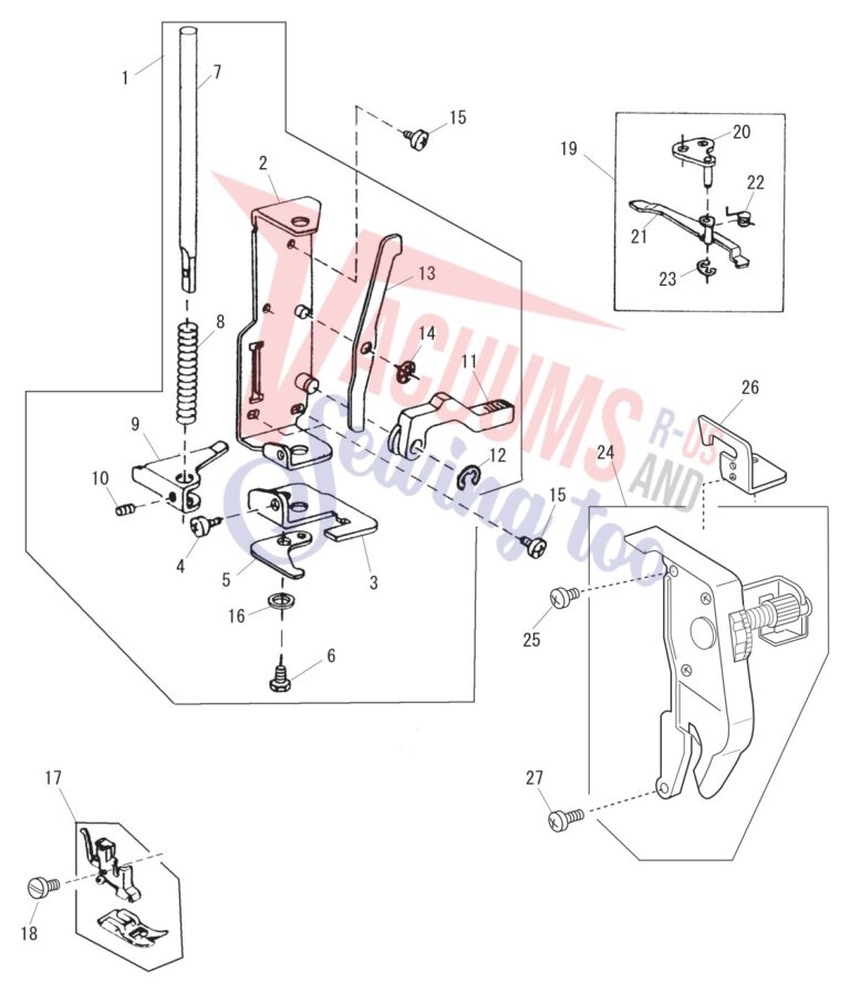 Janome 2139N schematic page 2 preview