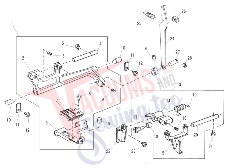 Janome 2139N schematic page 7 preview