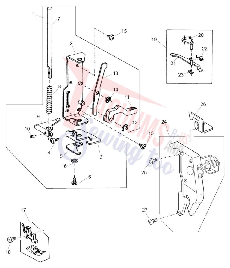 Janome 2139S schematic page 2 preview