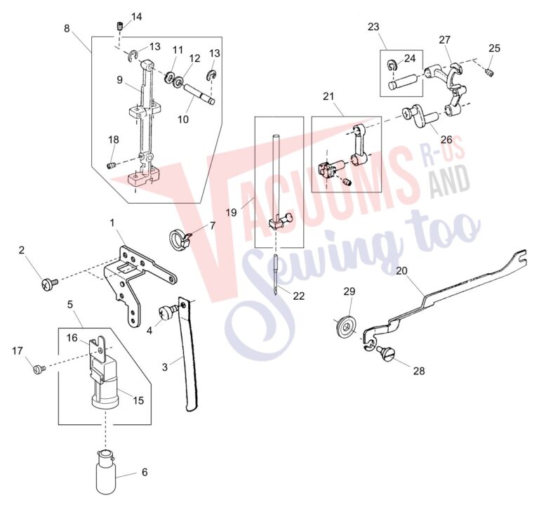 Janome 2139S schematic page 3 preview