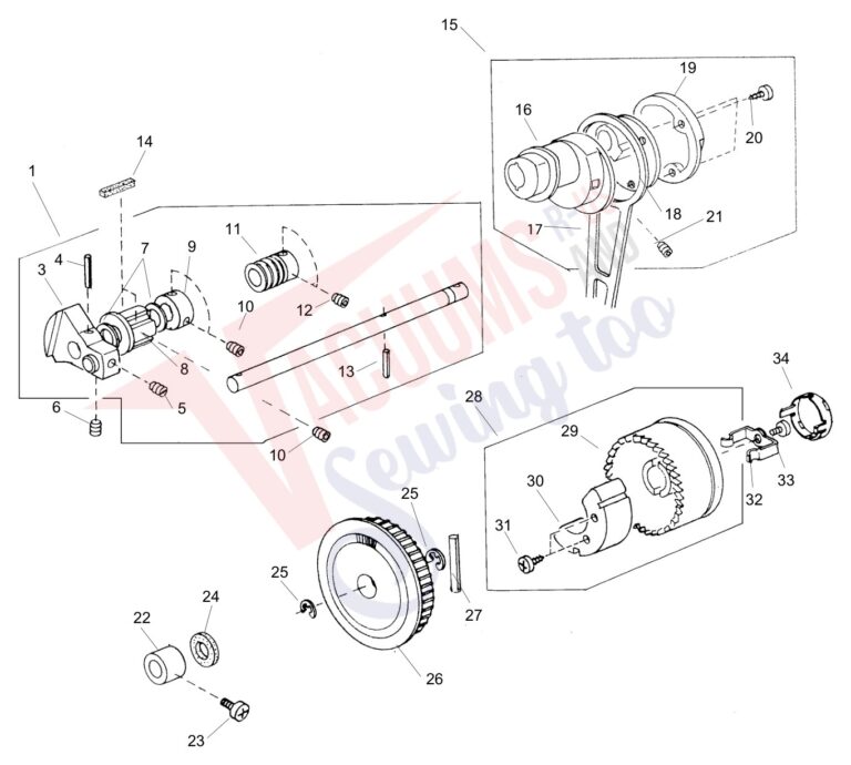 Janome 2139S schematic page 4 preview