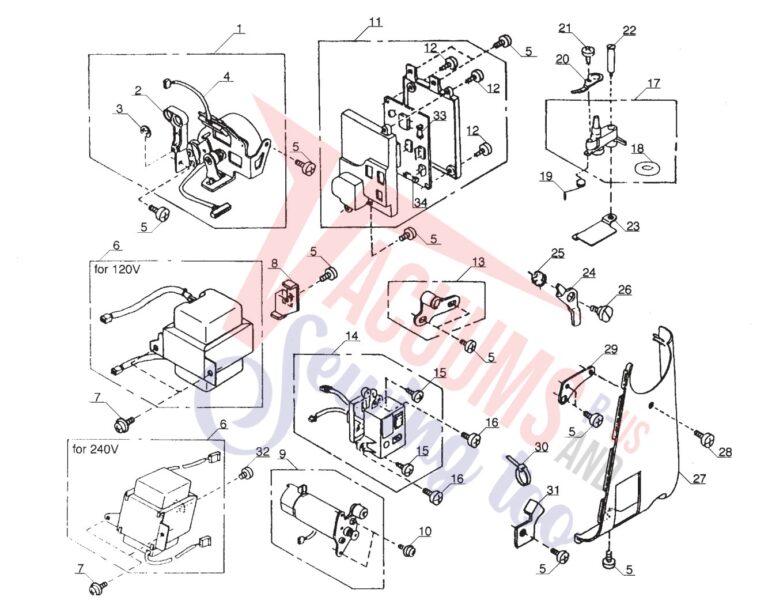 Bissell 3000 schematic page 8 preview