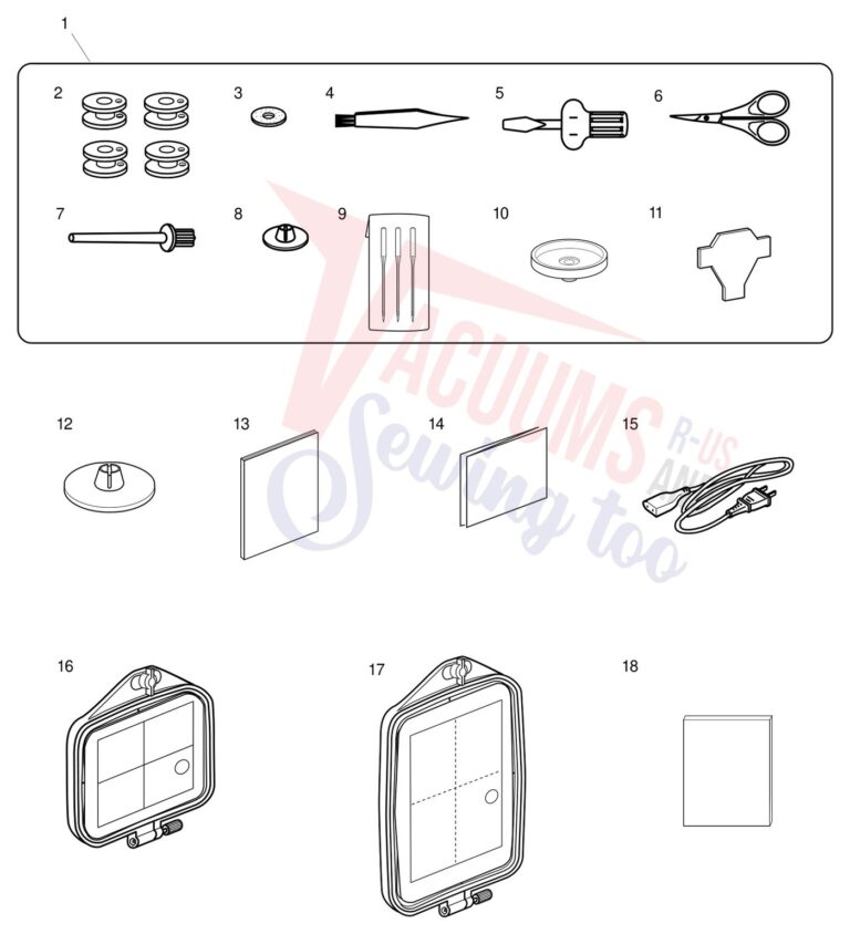 Janome 300E schematic page 2 preview